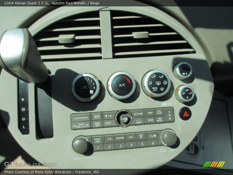 Autumn Red Metallic / Beige 2004 Nissan Quest 3.5 SL