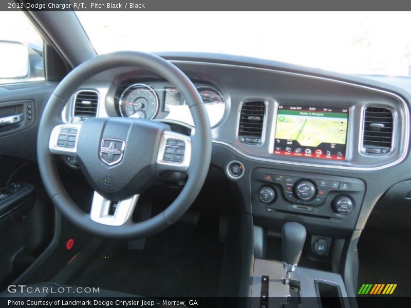 Pitch Black / Black 2013 Dodge Charger R/T