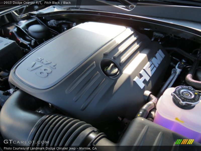 Pitch Black / Black 2013 Dodge Charger R/T