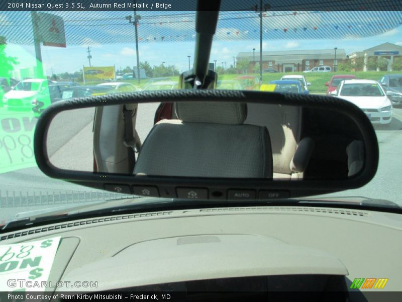 Autumn Red Metallic / Beige 2004 Nissan Quest 3.5 SL