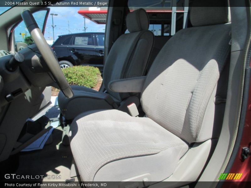 Autumn Red Metallic / Beige 2004 Nissan Quest 3.5 SL