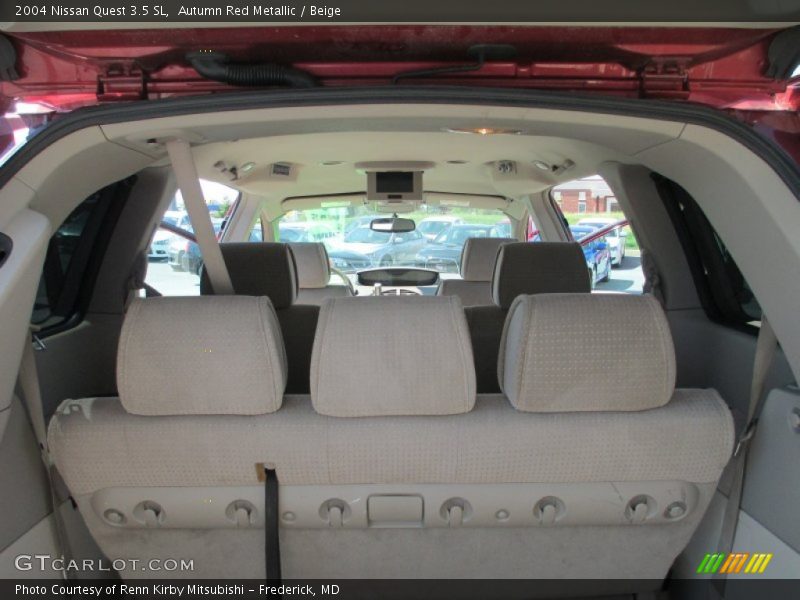 Autumn Red Metallic / Beige 2004 Nissan Quest 3.5 SL