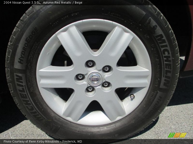 Autumn Red Metallic / Beige 2004 Nissan Quest 3.5 SL