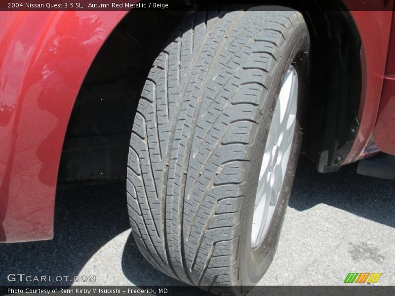 Autumn Red Metallic / Beige 2004 Nissan Quest 3.5 SL