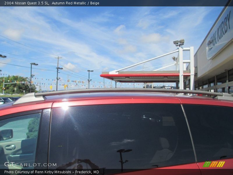 Autumn Red Metallic / Beige 2004 Nissan Quest 3.5 SL