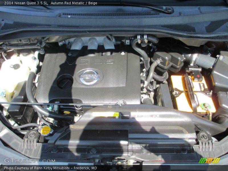 Autumn Red Metallic / Beige 2004 Nissan Quest 3.5 SL
