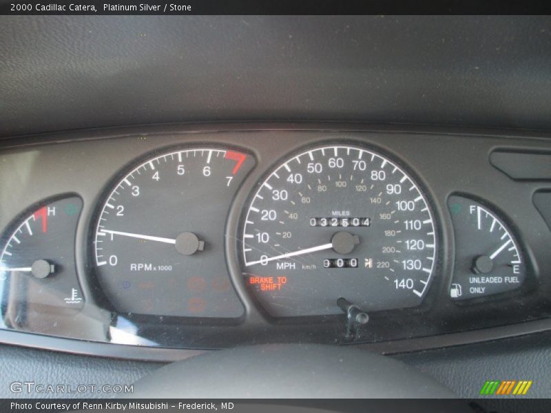 Platinum Silver / Stone 2000 Cadillac Catera