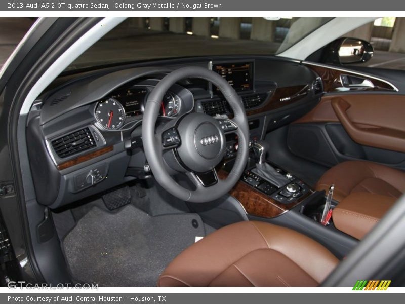 Nougat Brown Interior - 2013 A6 2.0T quattro Sedan 