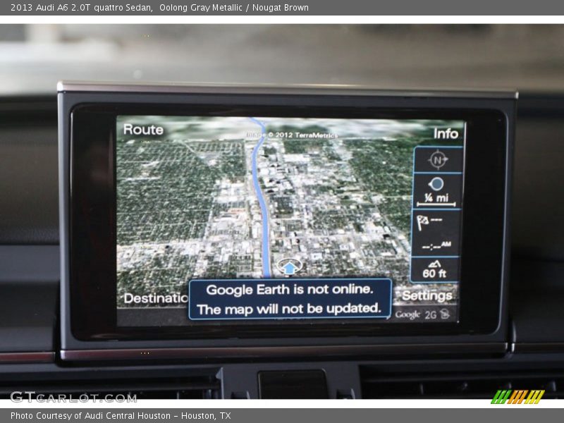 Navigation of 2013 A6 2.0T quattro Sedan