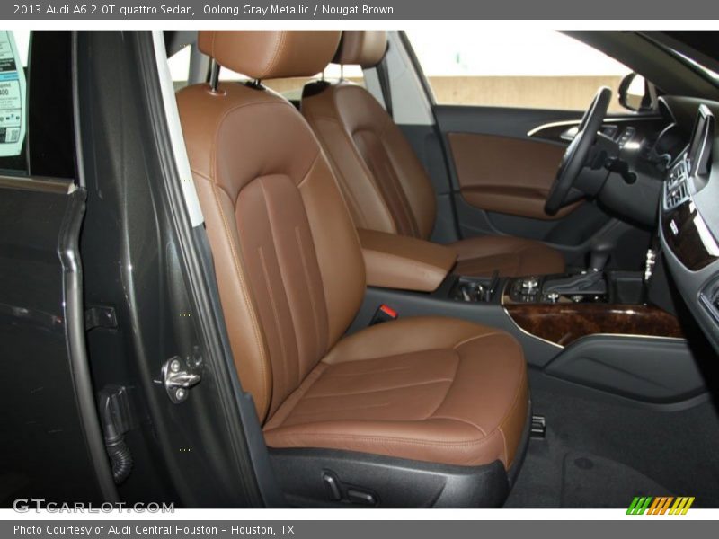 Front Seat of 2013 A6 2.0T quattro Sedan