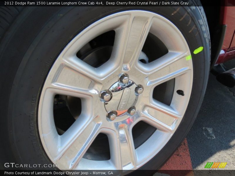  2012 Ram 1500 Laramie Longhorn Crew Cab 4x4 Wheel