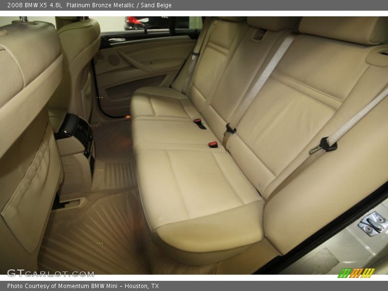 Platinum Bronze Metallic / Sand Beige 2008 BMW X5 4.8i