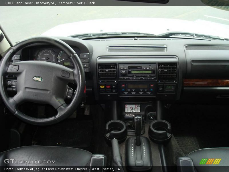 Zambezi Silver / Black 2003 Land Rover Discovery SE