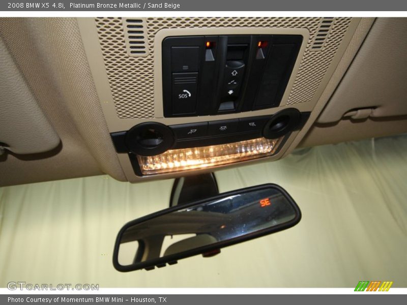 Platinum Bronze Metallic / Sand Beige 2008 BMW X5 4.8i