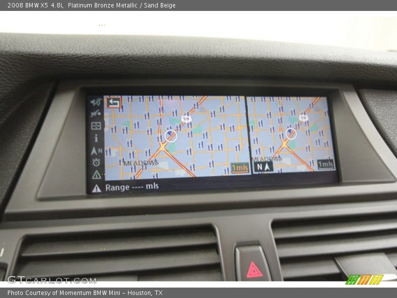 Platinum Bronze Metallic / Sand Beige 2008 BMW X5 4.8i