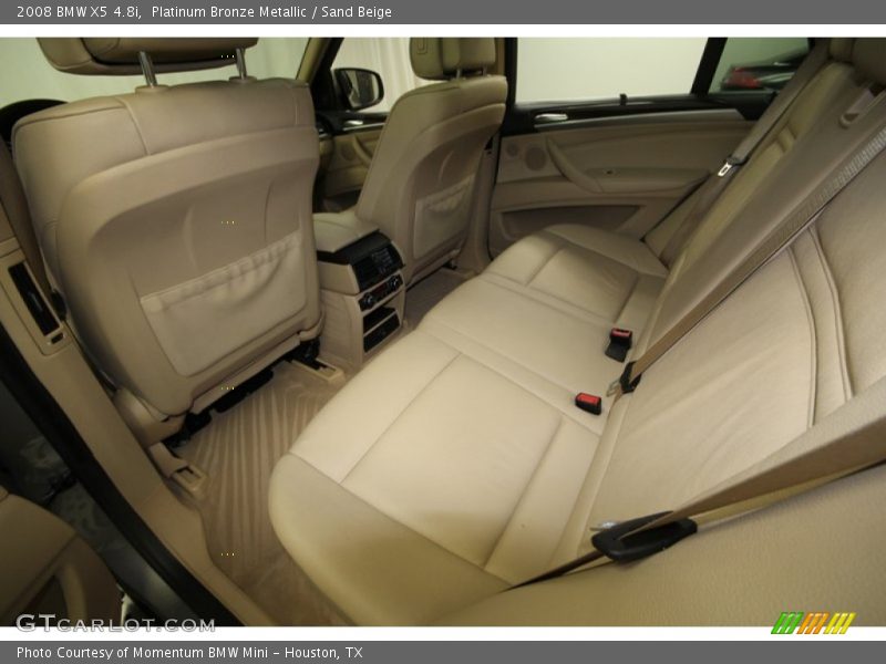 Platinum Bronze Metallic / Sand Beige 2008 BMW X5 4.8i