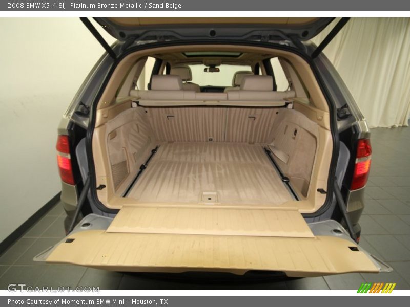Platinum Bronze Metallic / Sand Beige 2008 BMW X5 4.8i
