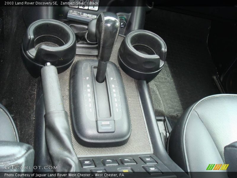 Zambezi Silver / Black 2003 Land Rover Discovery SE