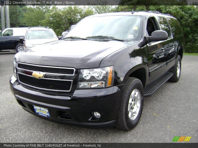 Black / Ebony 2012 Chevrolet Suburban LT 4x4
