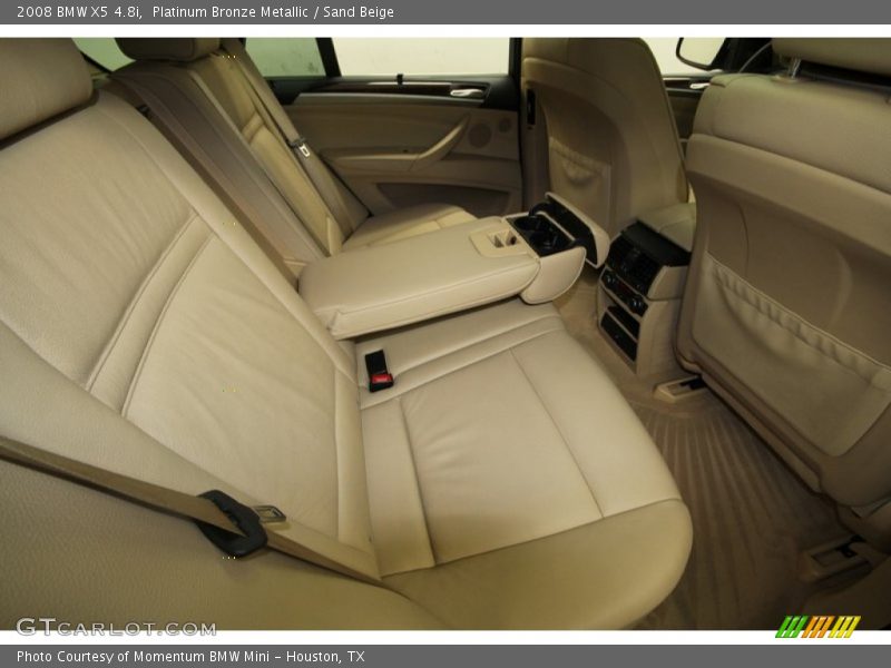 Platinum Bronze Metallic / Sand Beige 2008 BMW X5 4.8i