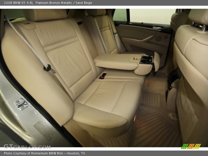 Platinum Bronze Metallic / Sand Beige 2008 BMW X5 4.8i