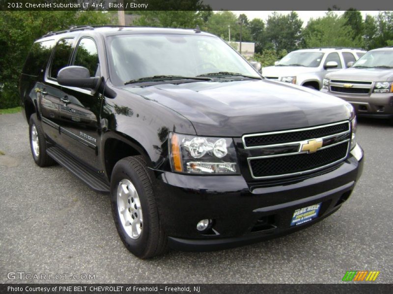 Black / Ebony 2012 Chevrolet Suburban LT 4x4
