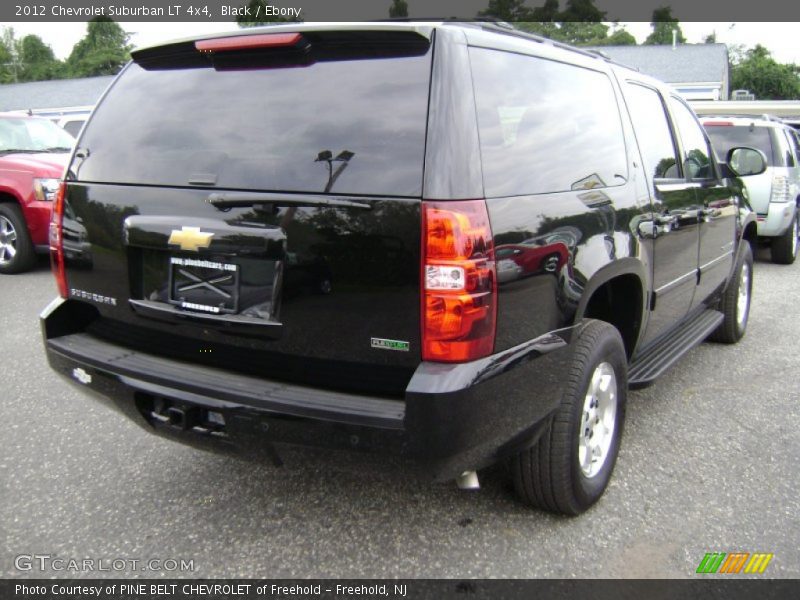Black / Ebony 2012 Chevrolet Suburban LT 4x4