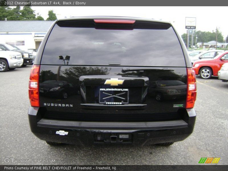 Black / Ebony 2012 Chevrolet Suburban LT 4x4