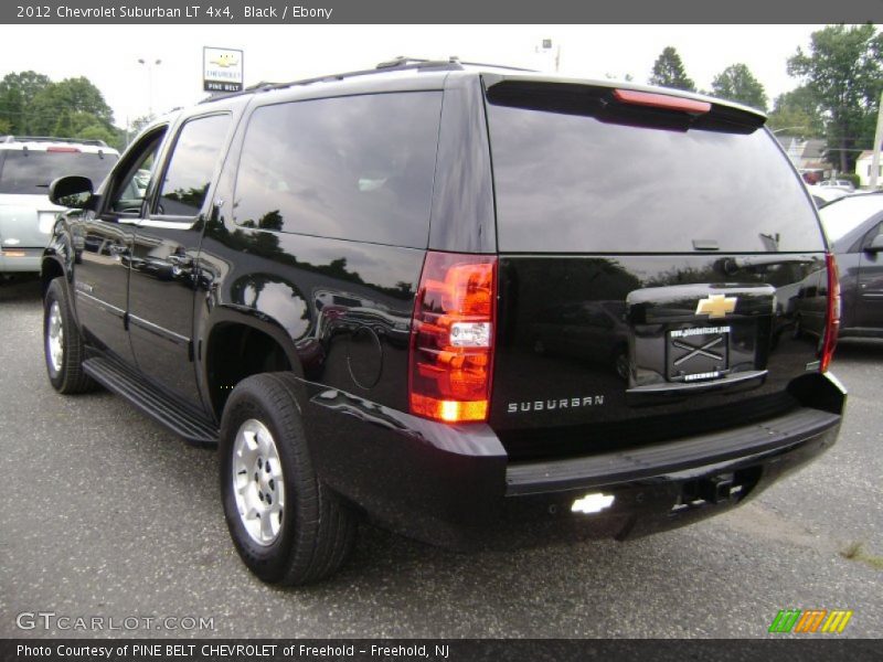 Black / Ebony 2012 Chevrolet Suburban LT 4x4