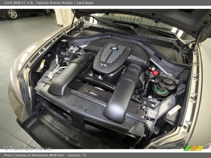 Platinum Bronze Metallic / Sand Beige 2008 BMW X5 4.8i