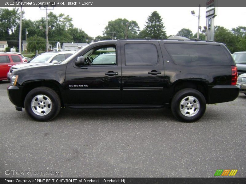 Black / Ebony 2012 Chevrolet Suburban LT 4x4