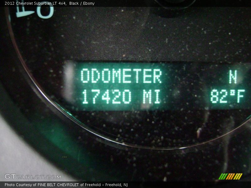 Black / Ebony 2012 Chevrolet Suburban LT 4x4