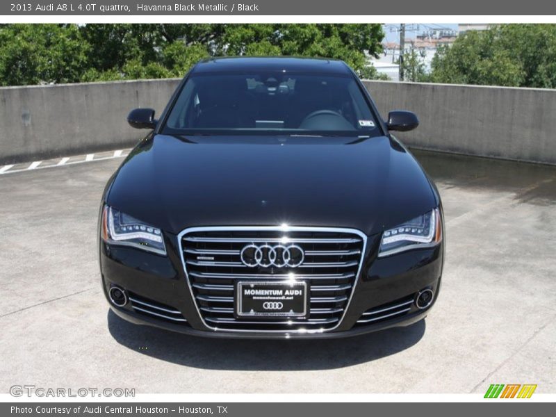 Havanna Black Metallic / Black 2013 Audi A8 L 4.0T quattro