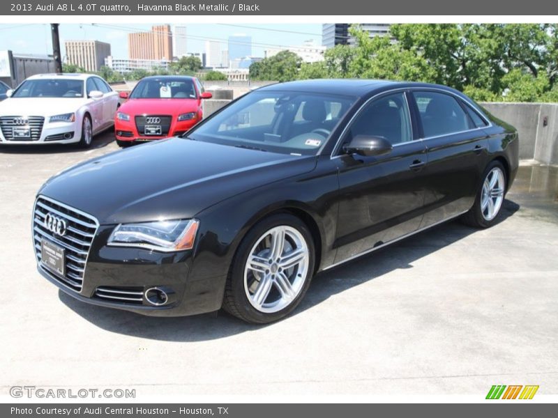 Front 3/4 View of 2013 A8 L 4.0T quattro