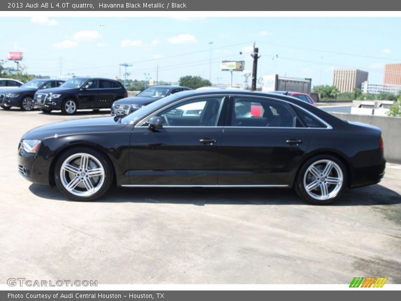  2013 A8 L 4.0T quattro Havanna Black Metallic