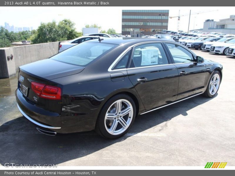  2013 A8 L 4.0T quattro Havanna Black Metallic