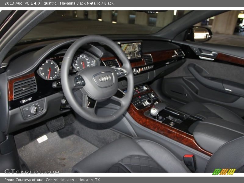 Black Interior - 2013 A8 L 4.0T quattro 