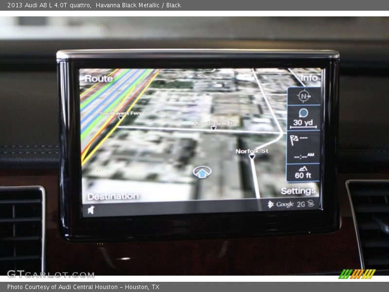 Havanna Black Metallic / Black 2013 Audi A8 L 4.0T quattro