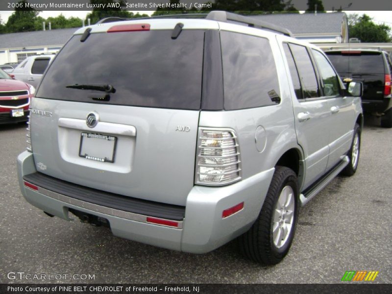 Satellite Silver Metallic / Camel 2006 Mercury Mountaineer Luxury AWD