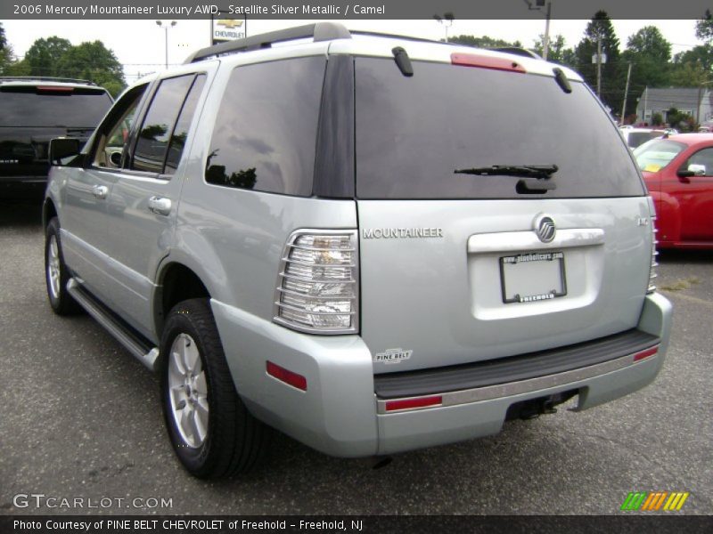 Satellite Silver Metallic / Camel 2006 Mercury Mountaineer Luxury AWD