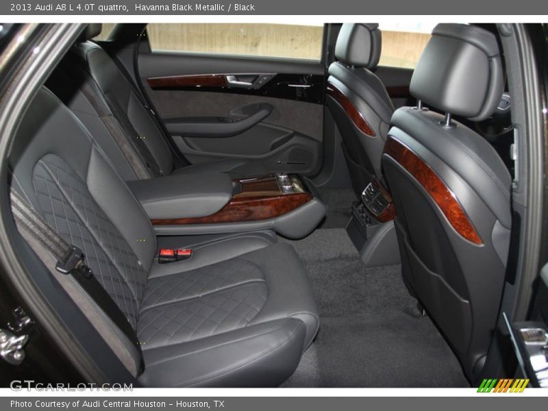Rear Seat of 2013 A8 L 4.0T quattro