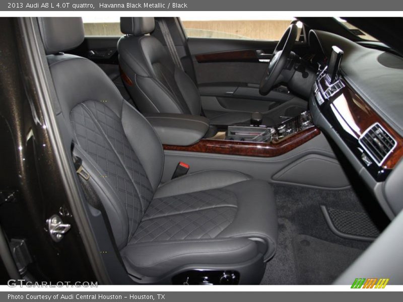 Front Seat of 2013 A8 L 4.0T quattro