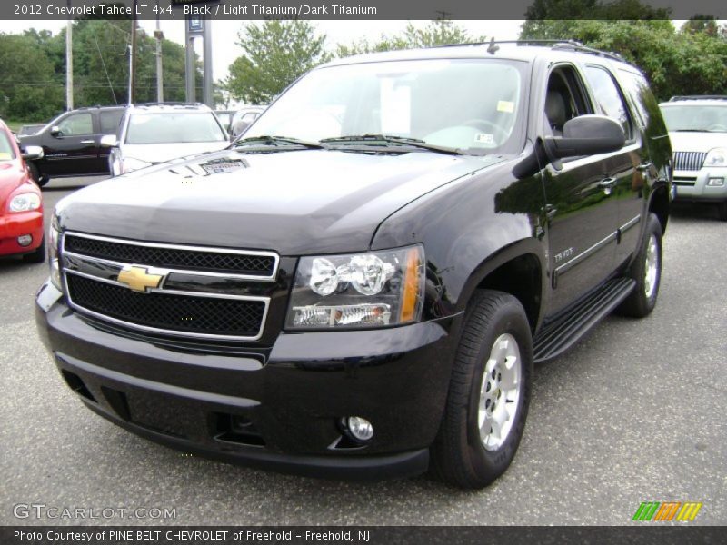Black / Light Titanium/Dark Titanium 2012 Chevrolet Tahoe LT 4x4