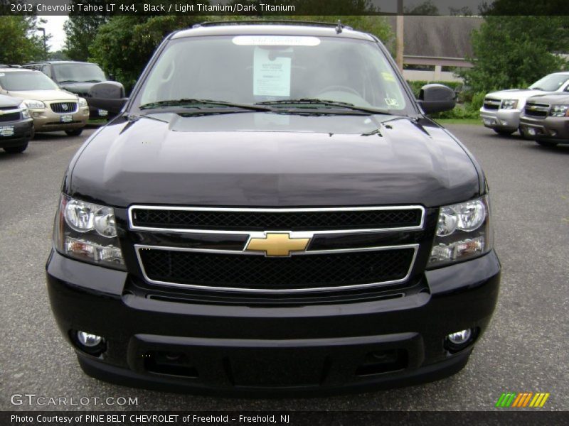 Black / Light Titanium/Dark Titanium 2012 Chevrolet Tahoe LT 4x4