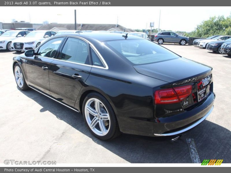 Phantom Black Pearl Effect / Black 2013 Audi A8 3.0T quattro