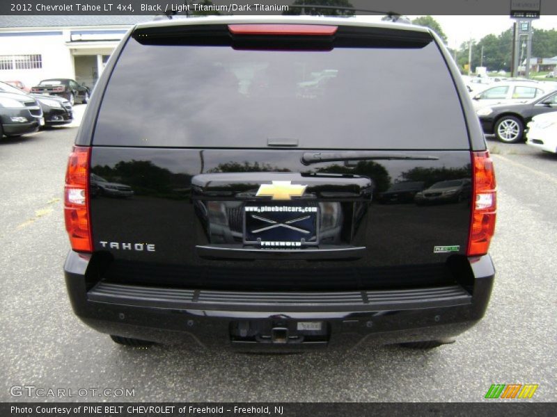 Black / Light Titanium/Dark Titanium 2012 Chevrolet Tahoe LT 4x4