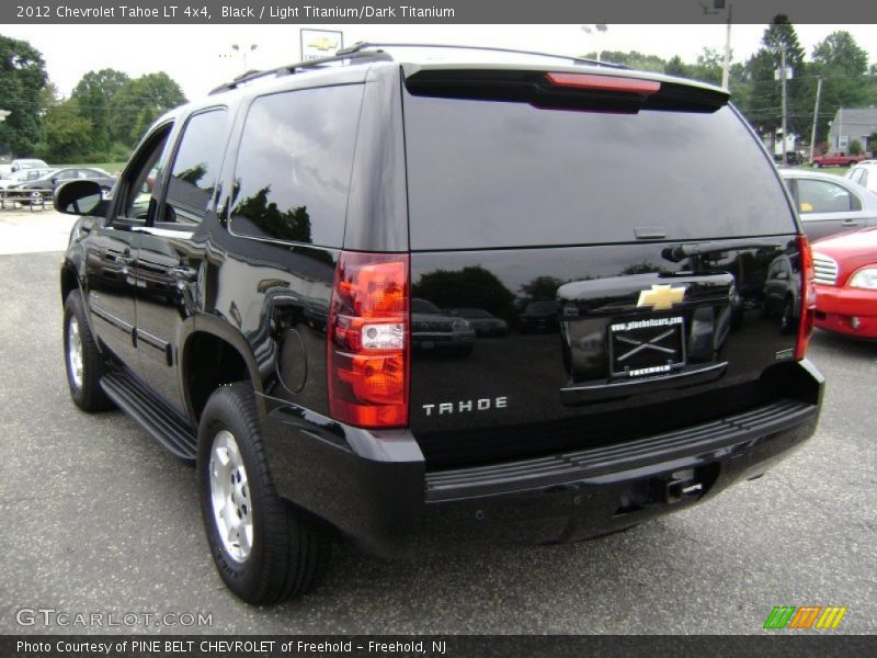 Black / Light Titanium/Dark Titanium 2012 Chevrolet Tahoe LT 4x4