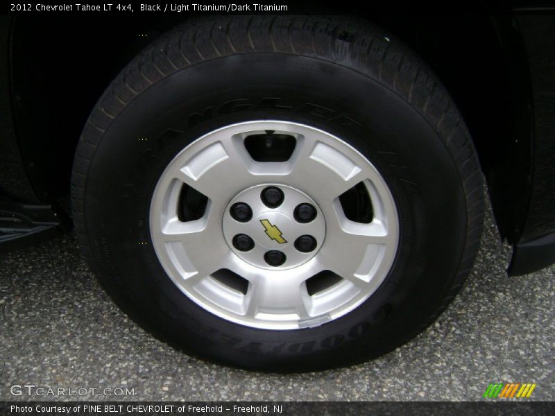 Black / Light Titanium/Dark Titanium 2012 Chevrolet Tahoe LT 4x4