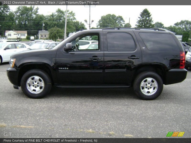 Black / Light Titanium/Dark Titanium 2012 Chevrolet Tahoe LT 4x4