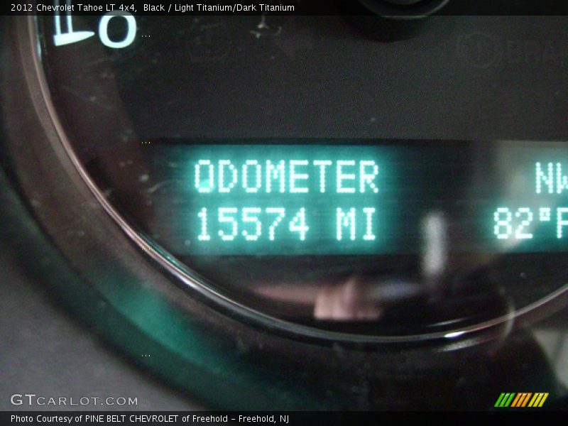Black / Light Titanium/Dark Titanium 2012 Chevrolet Tahoe LT 4x4
